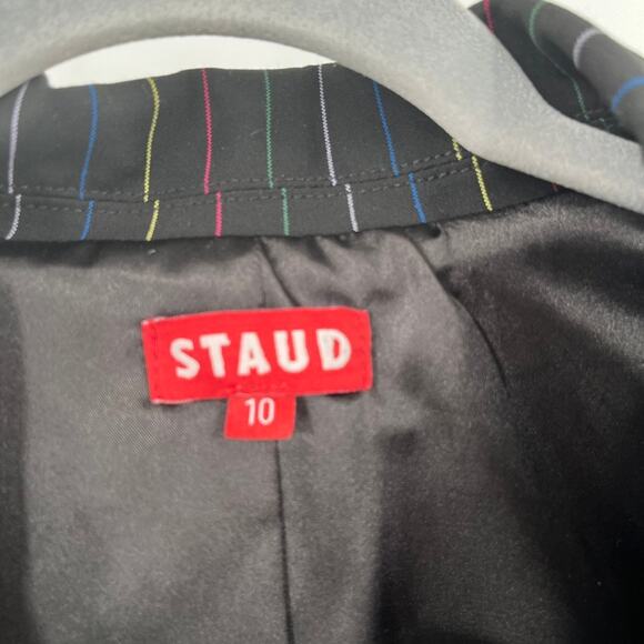 Staud Rainbow Stripe Tunnel Blazer - Picture 7 of 9